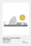 Heydar Aliyev Centre (Lámina 15x18 cm)